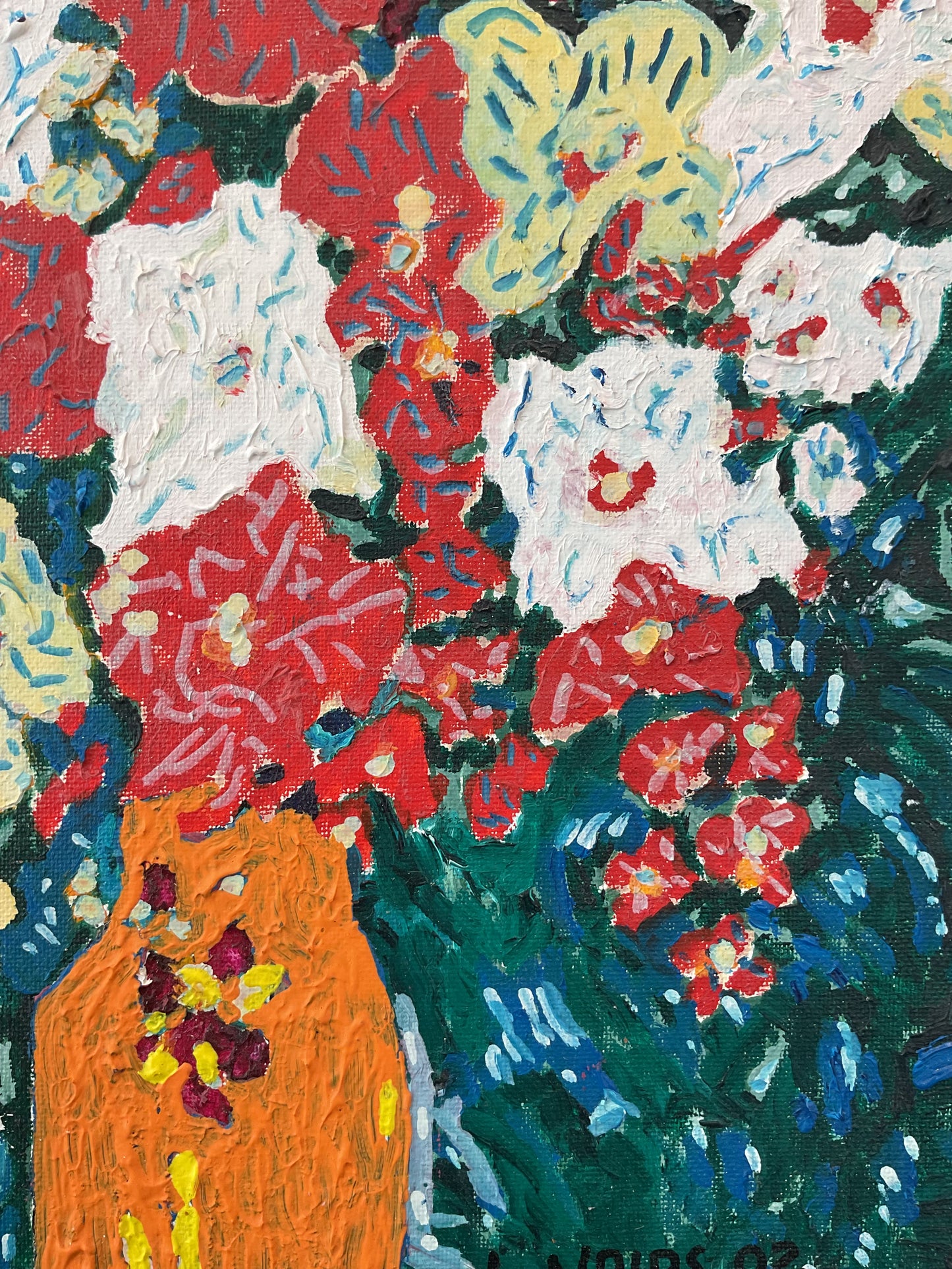 Blue Florals