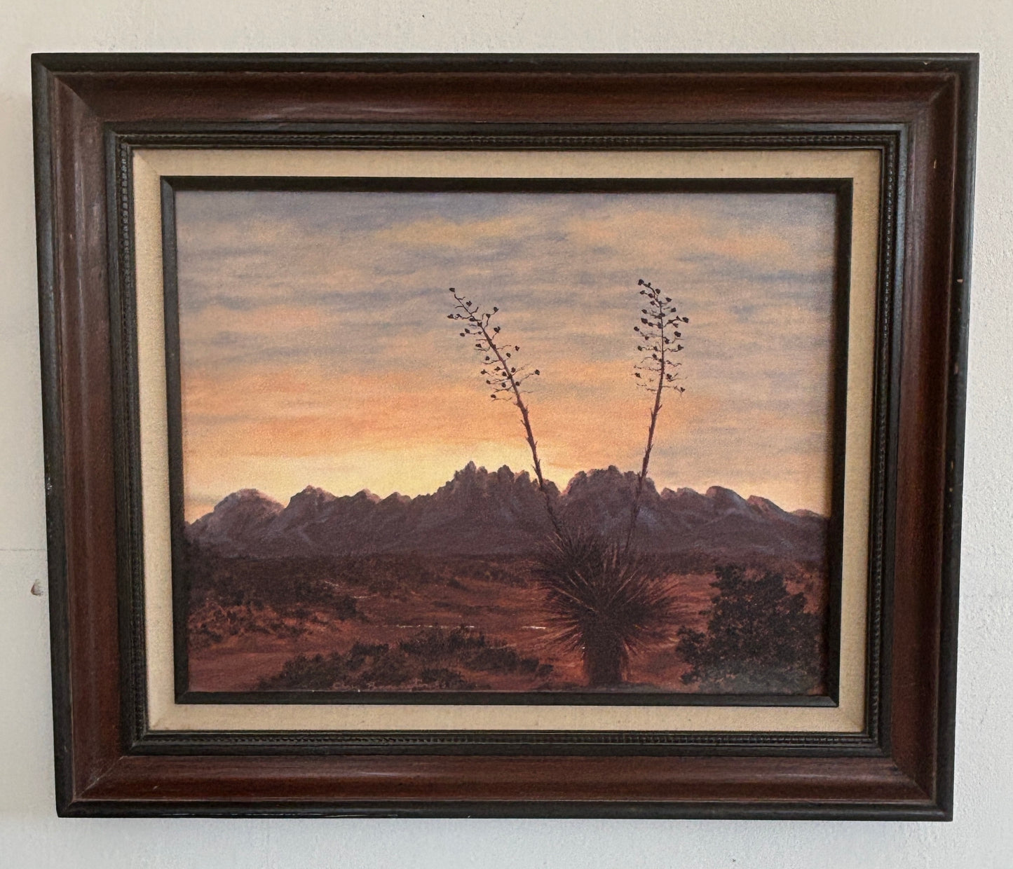Sunset Landscape Oil Painting