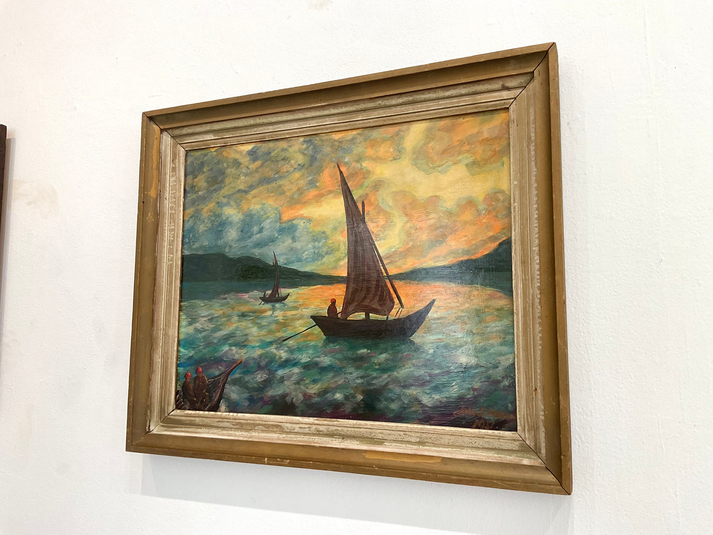 Dazzling Sunset Painting