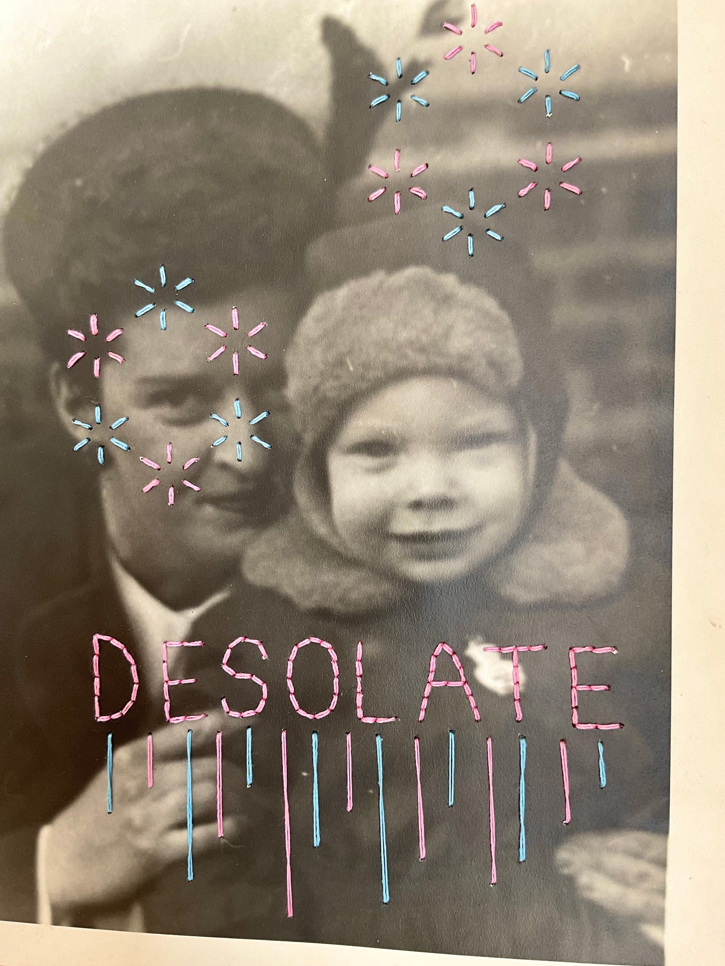 Desolate vintage photo print