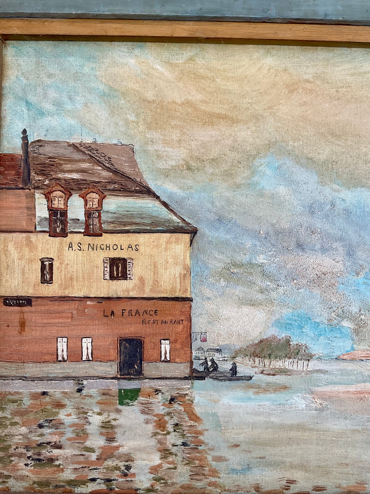 Vintage French Painting