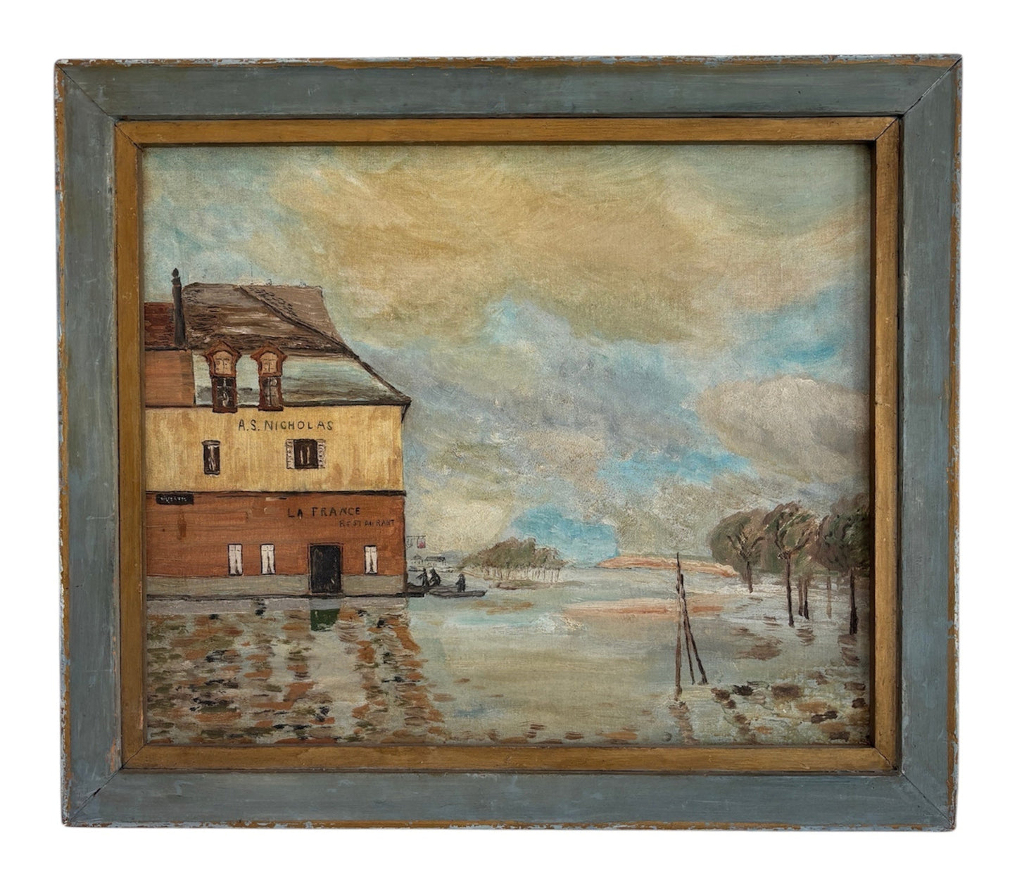 Vintage French Painting