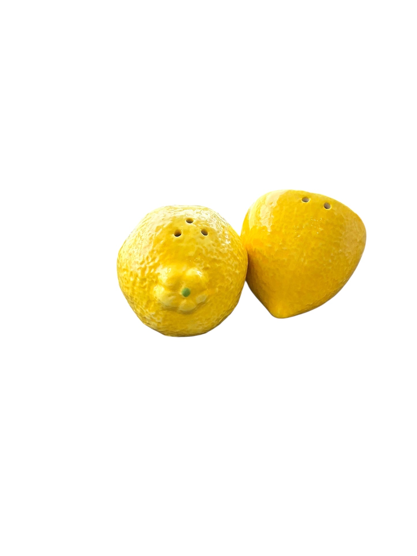 Lemon ceramic Salt & Pepper shakers