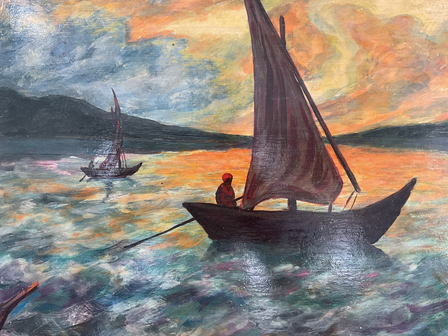 Dazzling Sunset Painting