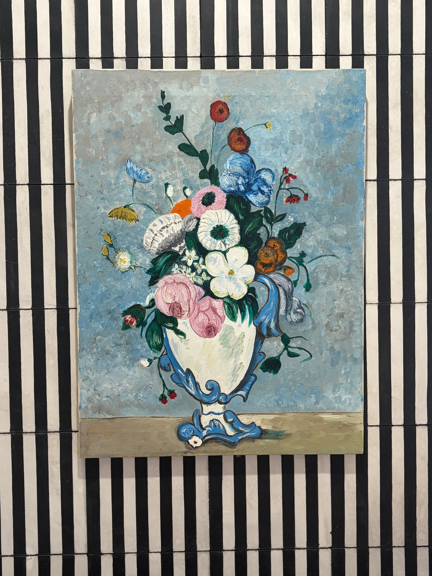 cut flowers painting