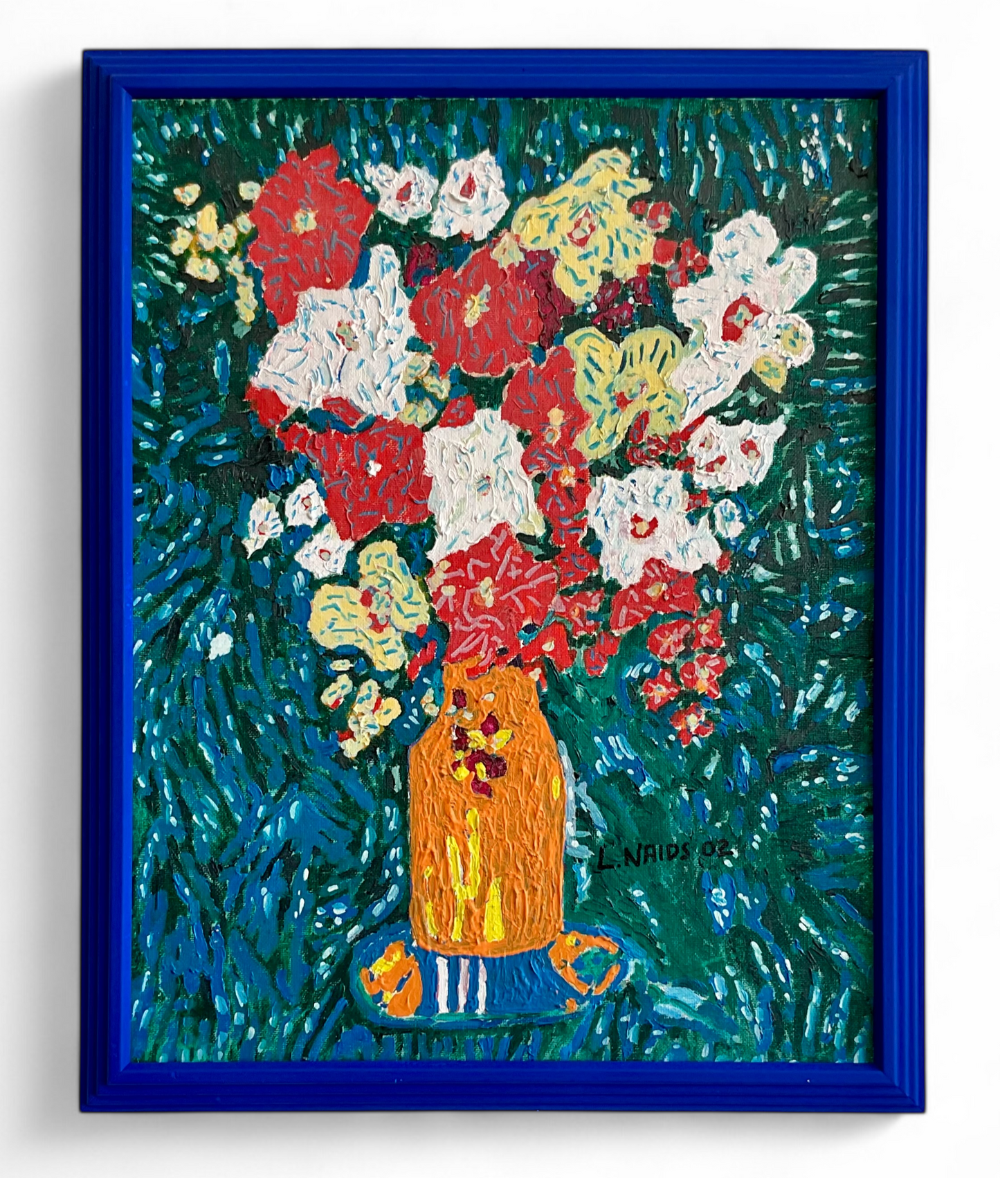Blue Florals