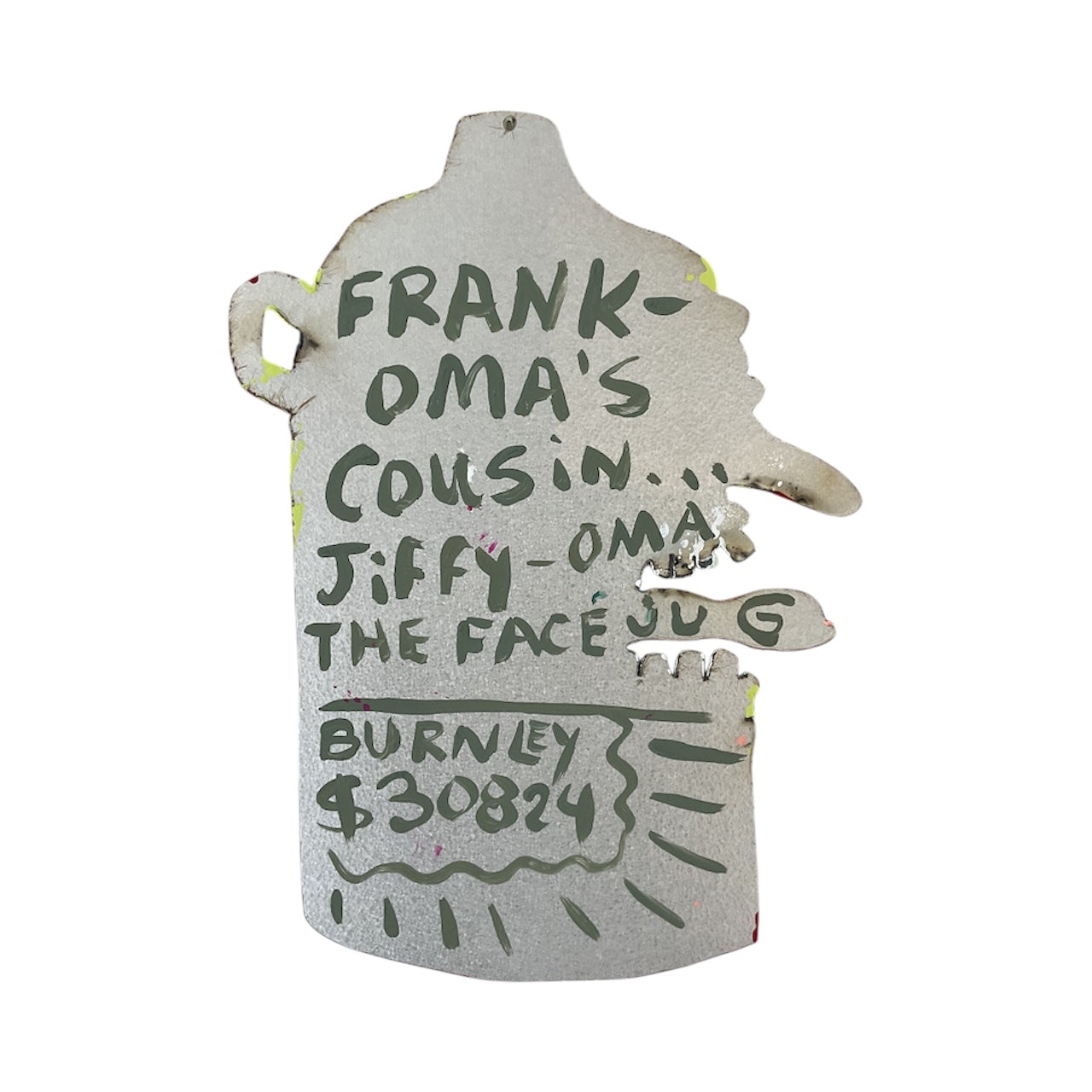 Frank Oma’s Cousin…Jiffy-Oma The Face Jug