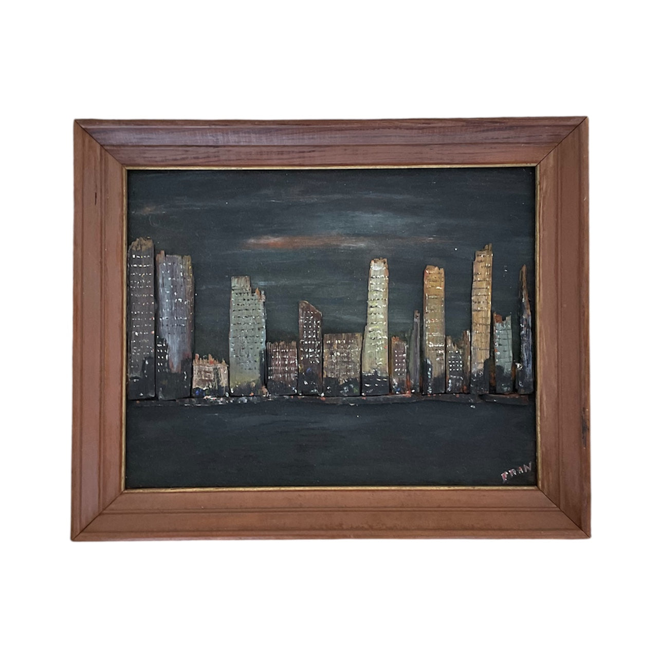 Mixed Media NYC Cityscape