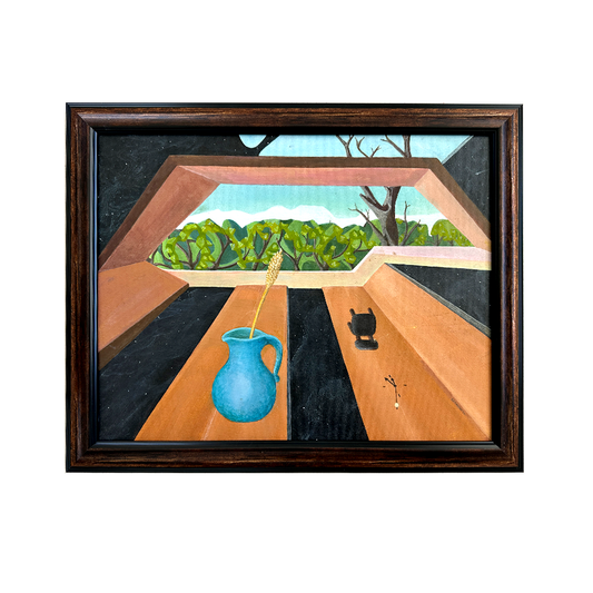 Midcentury Surrealist Painting