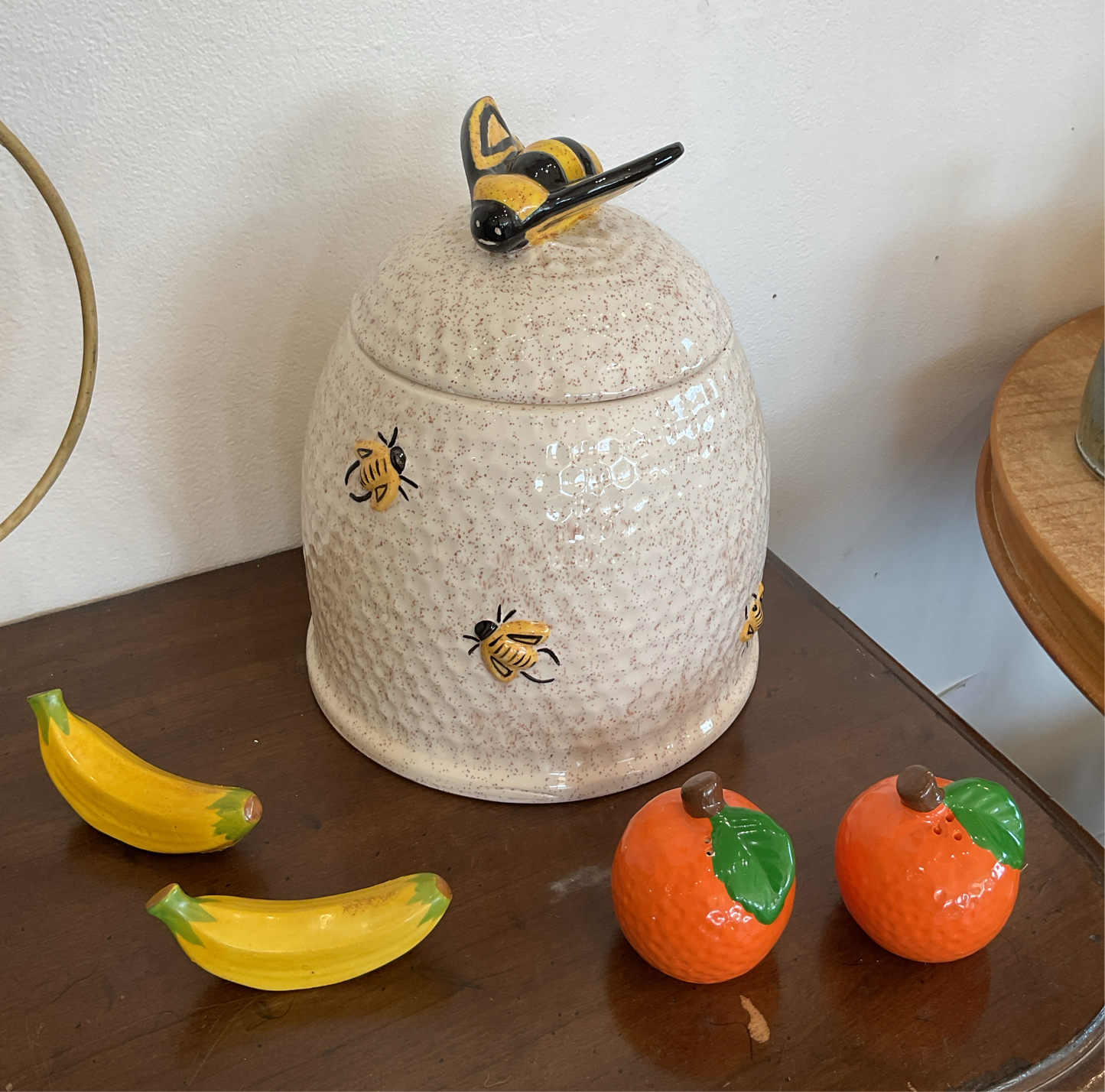 Honeycomb Cookie Jar