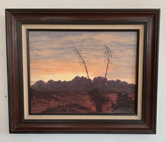 Sunset Landscape Oil Painting