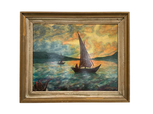 Dazzling Sunset Painting
