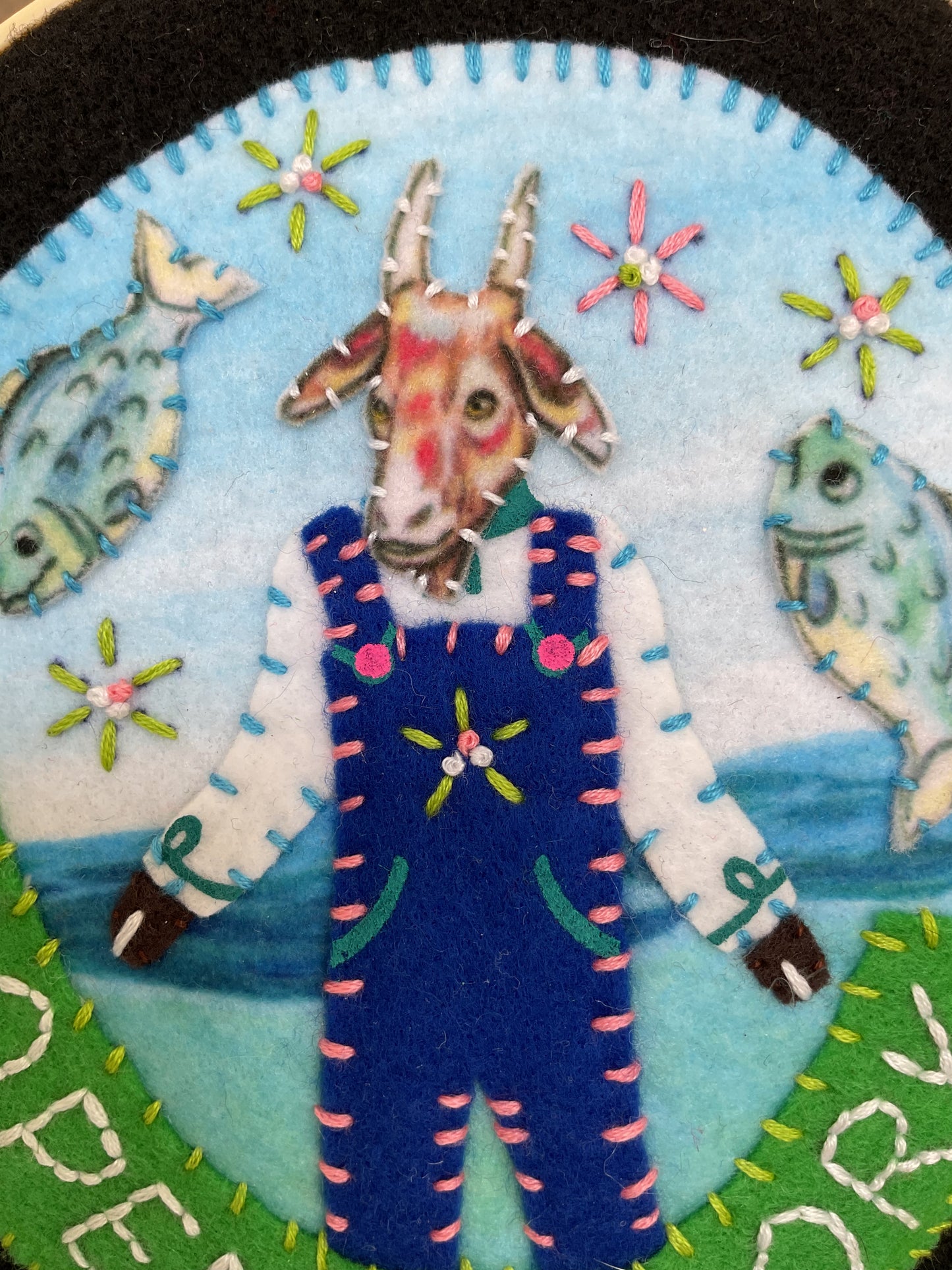 #OPENTOWORK needlepoint