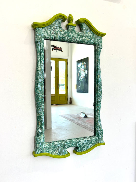 Marbled Accent Mirror