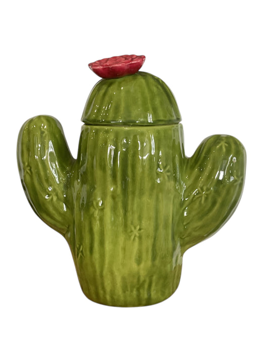 Cactus Cookie Jar