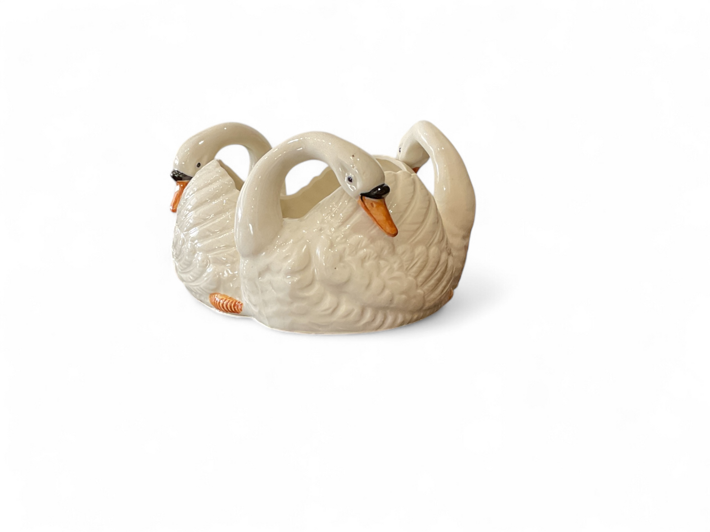 Vintage ceramic swan