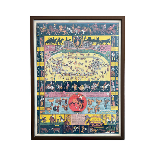 Rodeo Circus Framed Poster