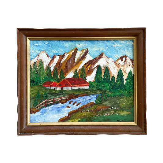 “Strollers Farm” Oil Painting