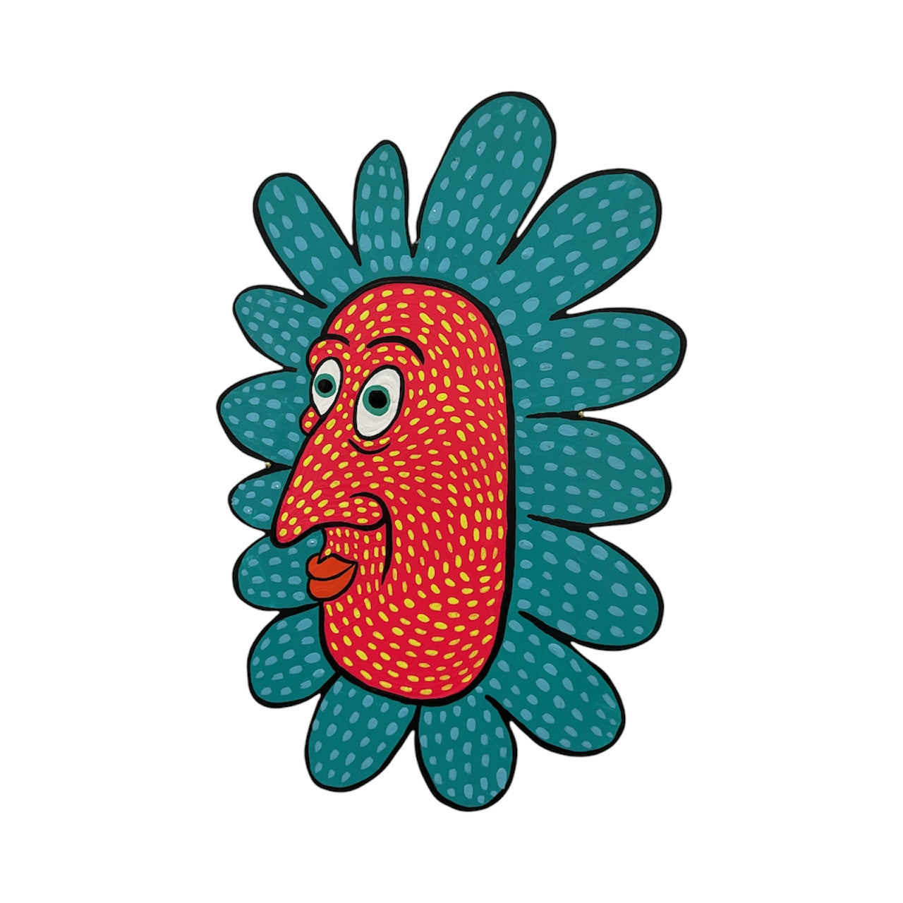 Bloom Head Good Luck Charm