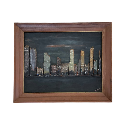Mixed Media NYC Cityscape
