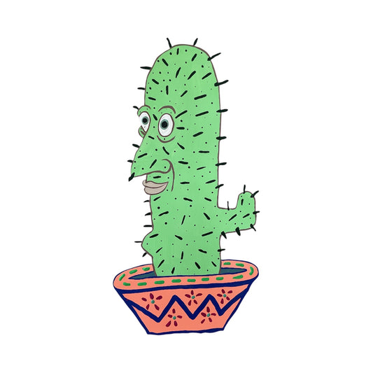 Macktis the Tame 324 Year-Old Talking Cactus