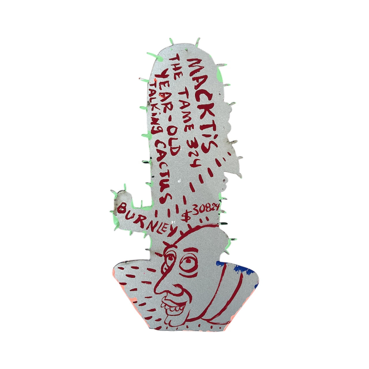 Macktis the Tame 324 Year-Old Talking Cactus