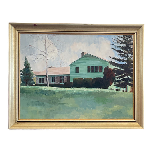 Northern Home Front oil painting