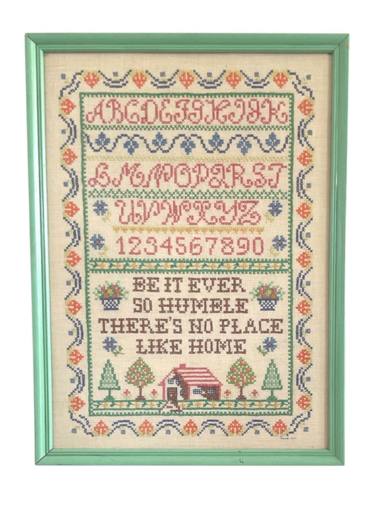 Folk Art Cross Stitch