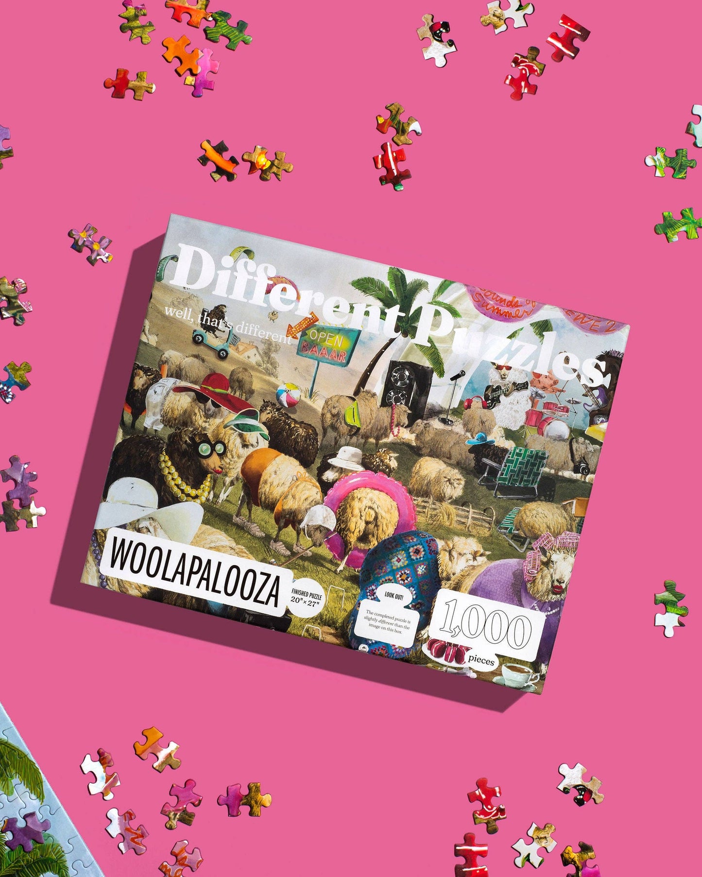 Woolapalooza – 1,000 pieces