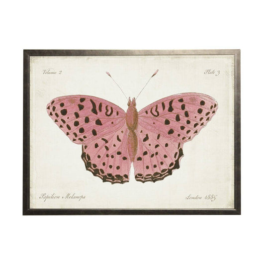 Plate 3 Pink Butterfly