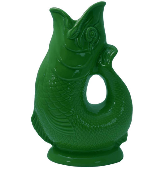 Green Gluggle Jug